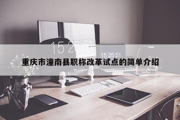 重慶市潼南縣職稱改革試點(diǎn)的簡(jiǎn)單介紹