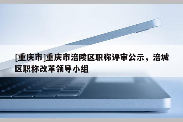 [重慶市]重慶市涪陵區(qū)職稱評(píng)審公示，涪城區(qū)職稱改革領(lǐng)導(dǎo)小組