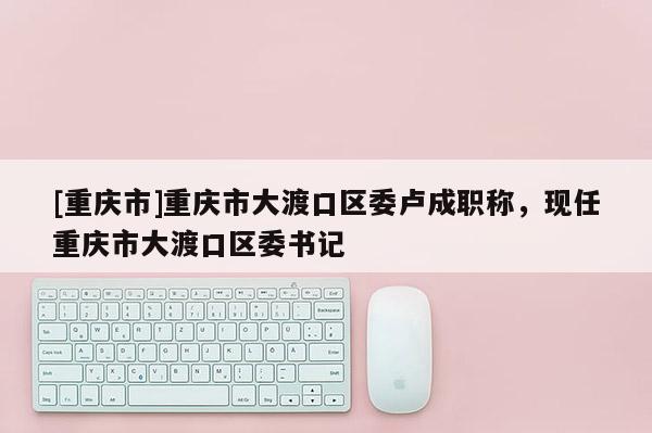 [重慶市]重慶市大渡口區(qū)委盧成職稱，現(xiàn)任重慶市大渡口區(qū)委書記